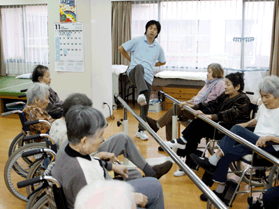 リハビリテーションの様子4